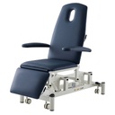 Pacific Medical Podiatry Chair Multi-Purpose Chair Gas Lift Leg And Back Section Navy Blue