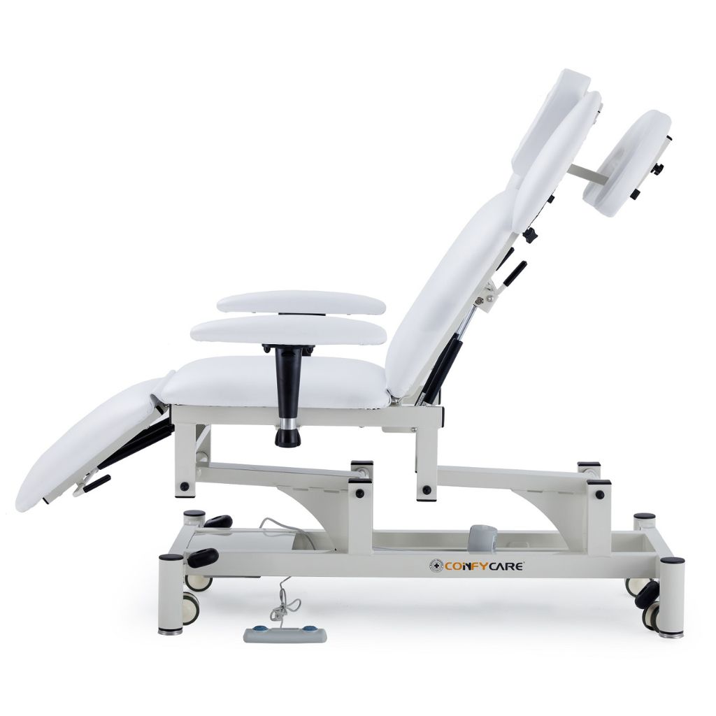 Pacific Medical Electric Hi Lo Beauty Day Spa Massage Couch White