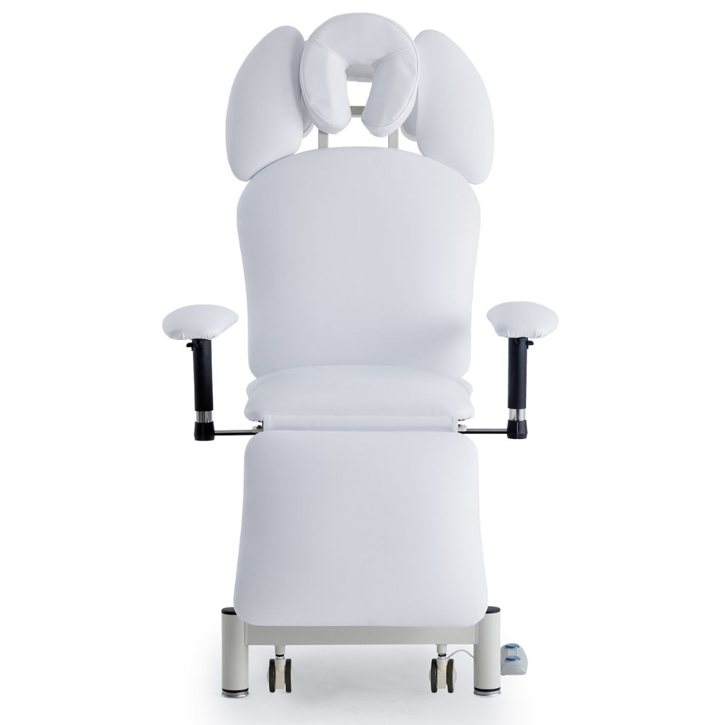 Pacific Medical Electric Hi Lo Beauty Day Spa Massage Couch White