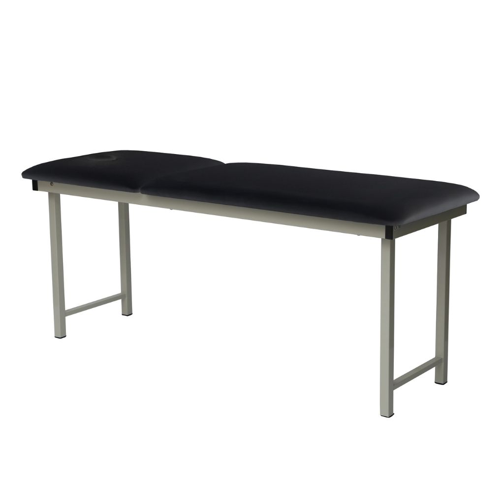 Pacific Medical Fixed Height Free Standing Table Black With Facehole