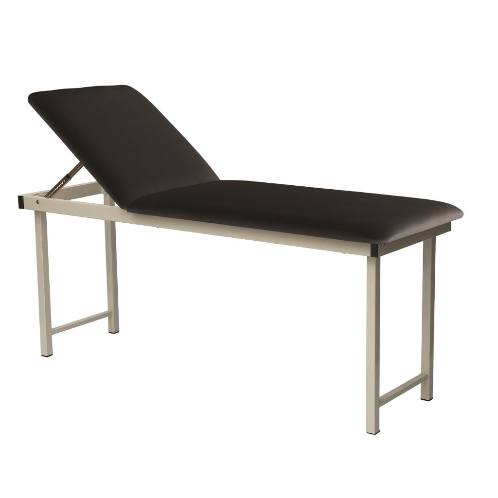 Pacific Medical Fixed Height Free Standing Table Black No Facehole