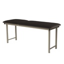 Pacific Medical Fixed Height Free Standing Table Black No Facehole