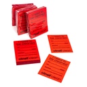 Clinell Clean Indicator Note 4x250 Red