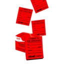 Clinell Clean Indicator Note 4x250 Red