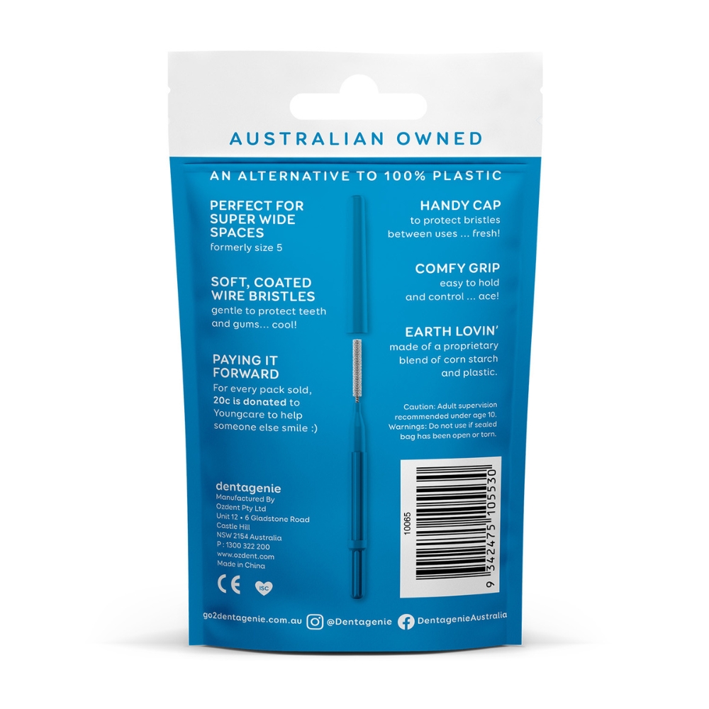 GO2 Dentagenie Dental Brush Super Wide Pack Of 12