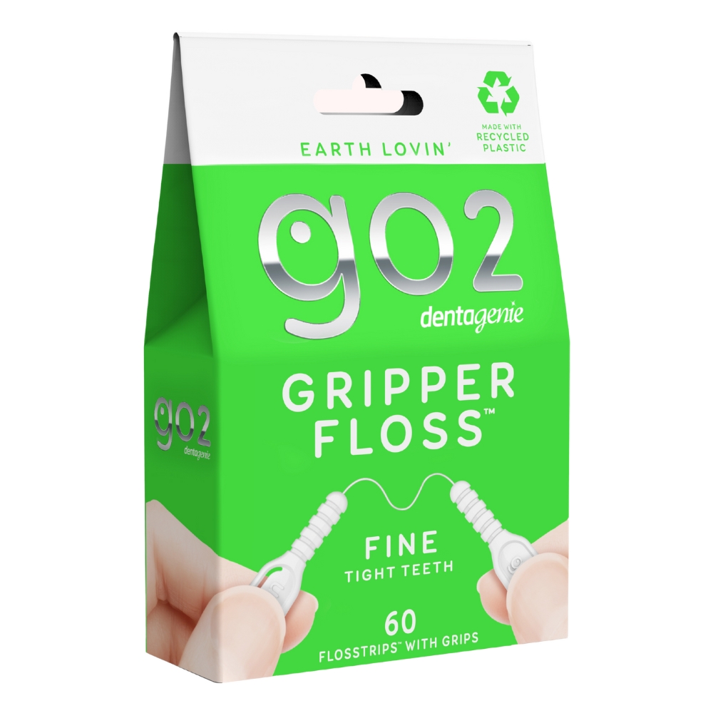 GO2 Dentagenie Gripper Floss Fine Pack Of 60
