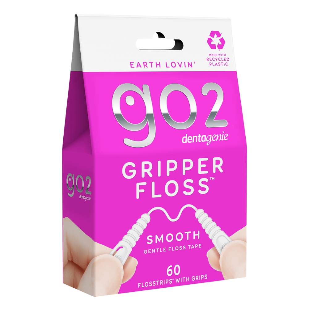 GO2 Dentagenie Gripper Floss Smooth Pack Of 60