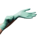 Techtile Nitrile Biodegradable Disposable Examination Powder Free Gloves Green Pack Of 100