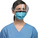 PriMed Level 2 Surgical Antifog Visor Masks With Earloops Box Of 25