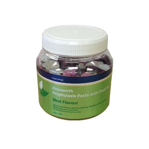 Ainsworth Propylaxis Paste Cups Spearmint 50 x 2g