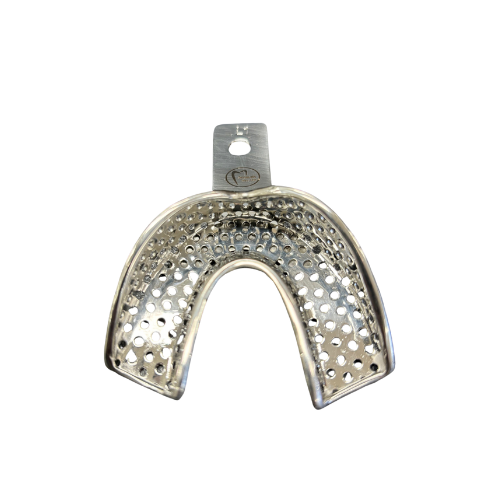 Ainsworth Impression Tray Stainless Steel Perforated Small Lower