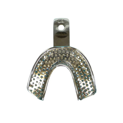 Ainsworth Impression Tray Stainless Steel Perferated Medium Lower