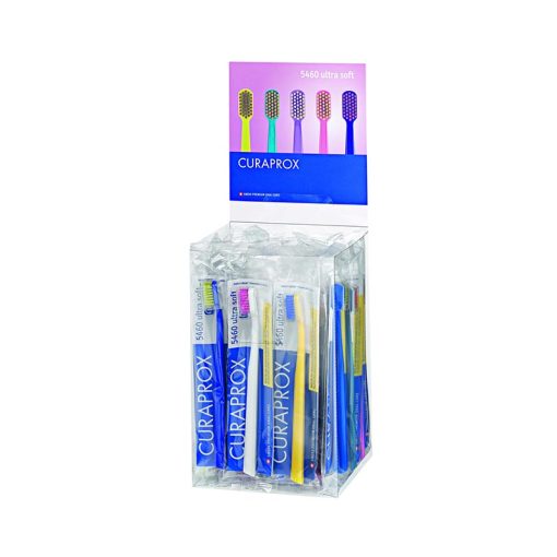 Curaprox CS 5460 Ultra Soft Toothbrush Cello With Lid Box Of 36