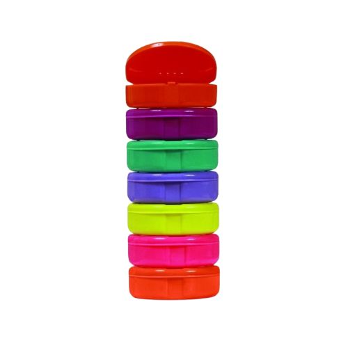 Keystone Mouthguard Retainer Cases Mixed Colours Pack Of 12