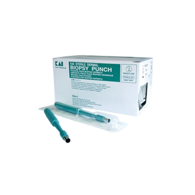 Kai Disposable Biopsy Dermal Punches Sterile Regular 5mm 