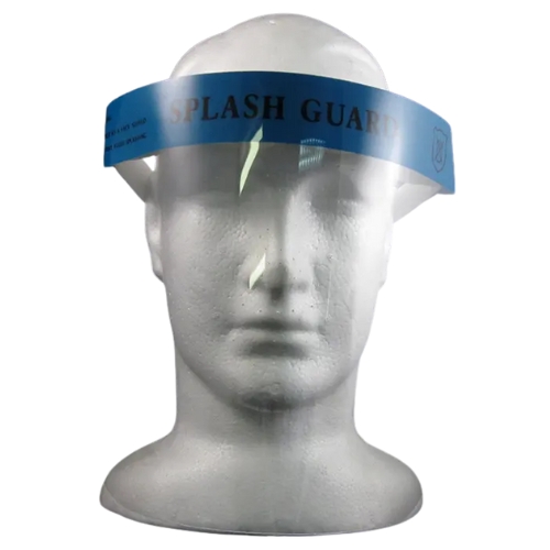 Mediflex Clear Plastic Face Shield Pack Of 10