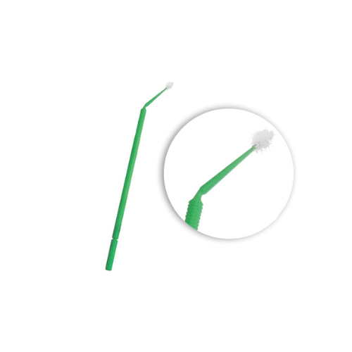 Micro Applicators Regular Green 2.5mm Pack Of 100