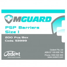 MGuard PSP Barriers With V-Notch Long Edge Opening Size 1 Box Of 200