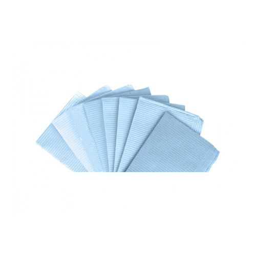 Maxi Bibs 3 Ply + 1 Blue 330x457mm Box Of 500