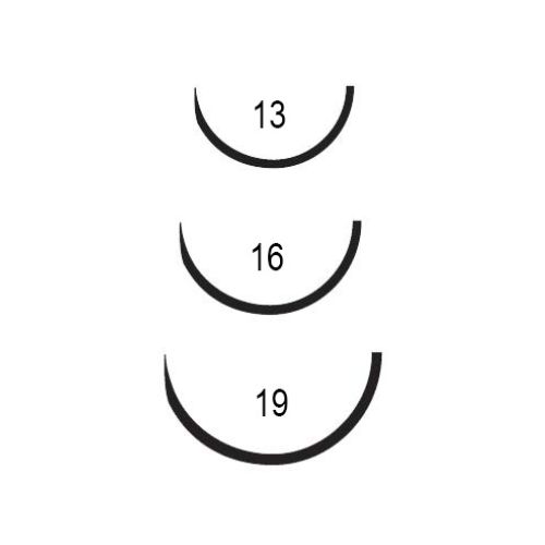 Coreflon Surgical Sutures PTFE 3/0 1/2 Circle Taper Cut 19mm DS Black Pack Of 12