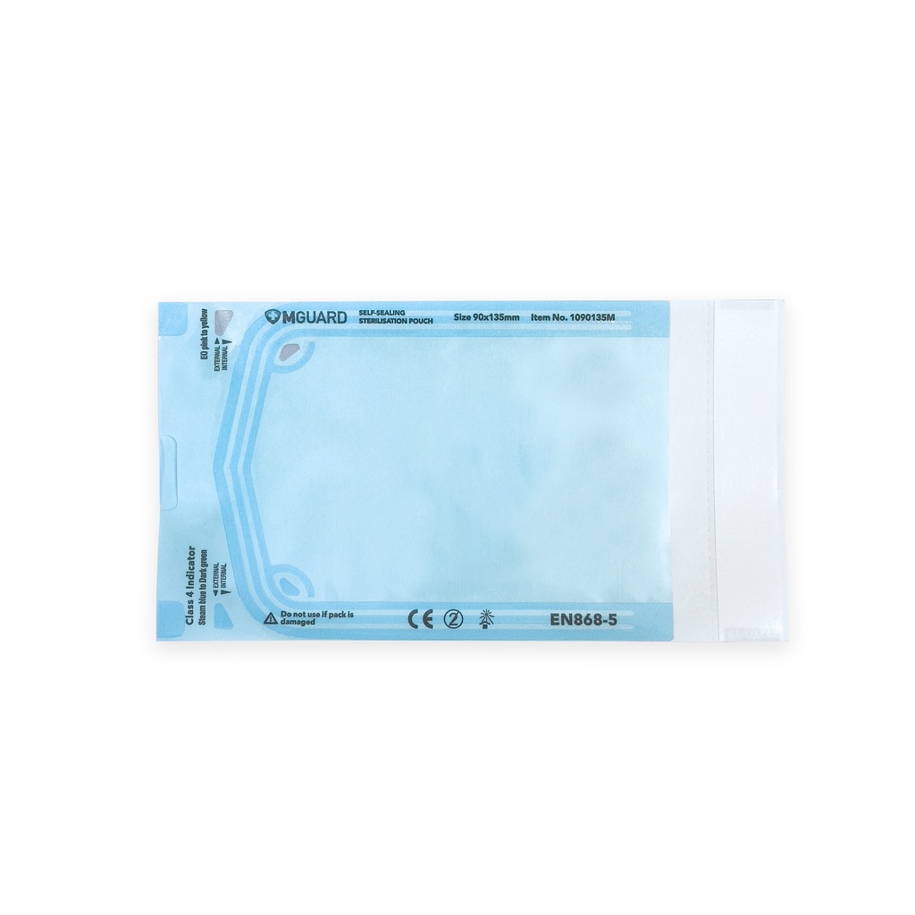 MGuard Self Seal Sterilisation Pouches 90x135 Pack Of 200