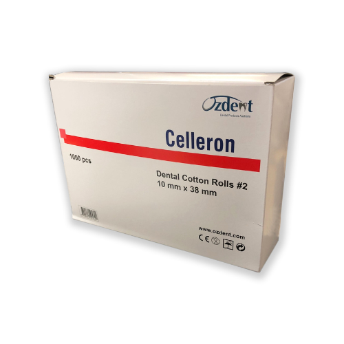 Cotton Rolls Celleron #2 10mm Pack Of 1000