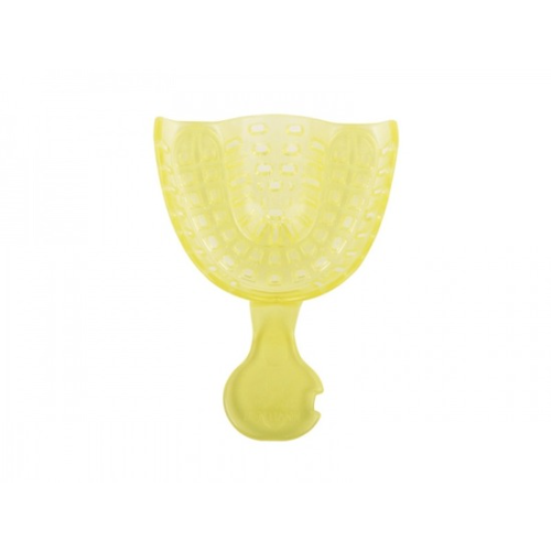 Impression Tray Perforated Yellow Large Upper Pack Of 40
