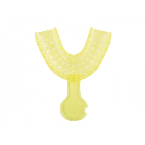 Impression Tray Perforated Yellow Large Lower Pack Of 40