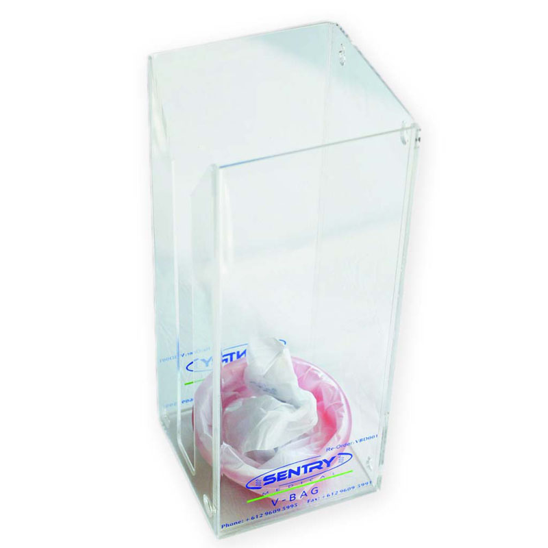 VBag Emesis Bag Dispenser Acrylic 