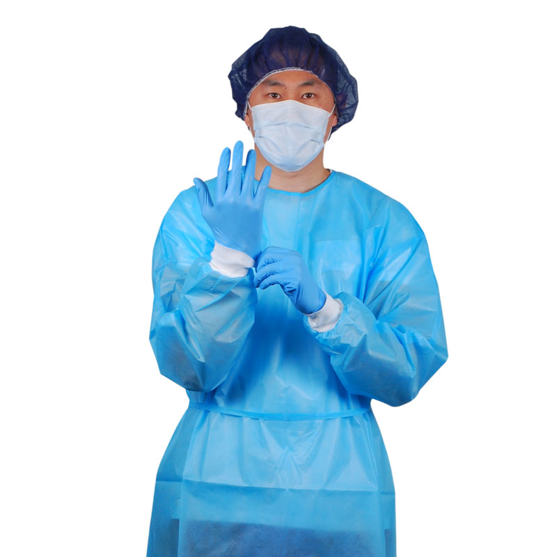 Sentry Owear Level 2 Impervious Gowns Soft Cuff Blue Carton Of 50