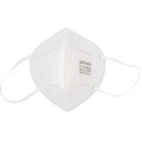 Softmed N95 Flat Folded Particulate Respirator Face Masks With Earloops Pack Of 10
