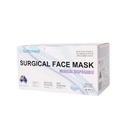 Softmed Level 3 Surgical Face Masks With Earloops Blue Pack Of 50