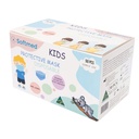 Softmed Level 1 Kids Face Masks 14x9cm Blue Box Of 50