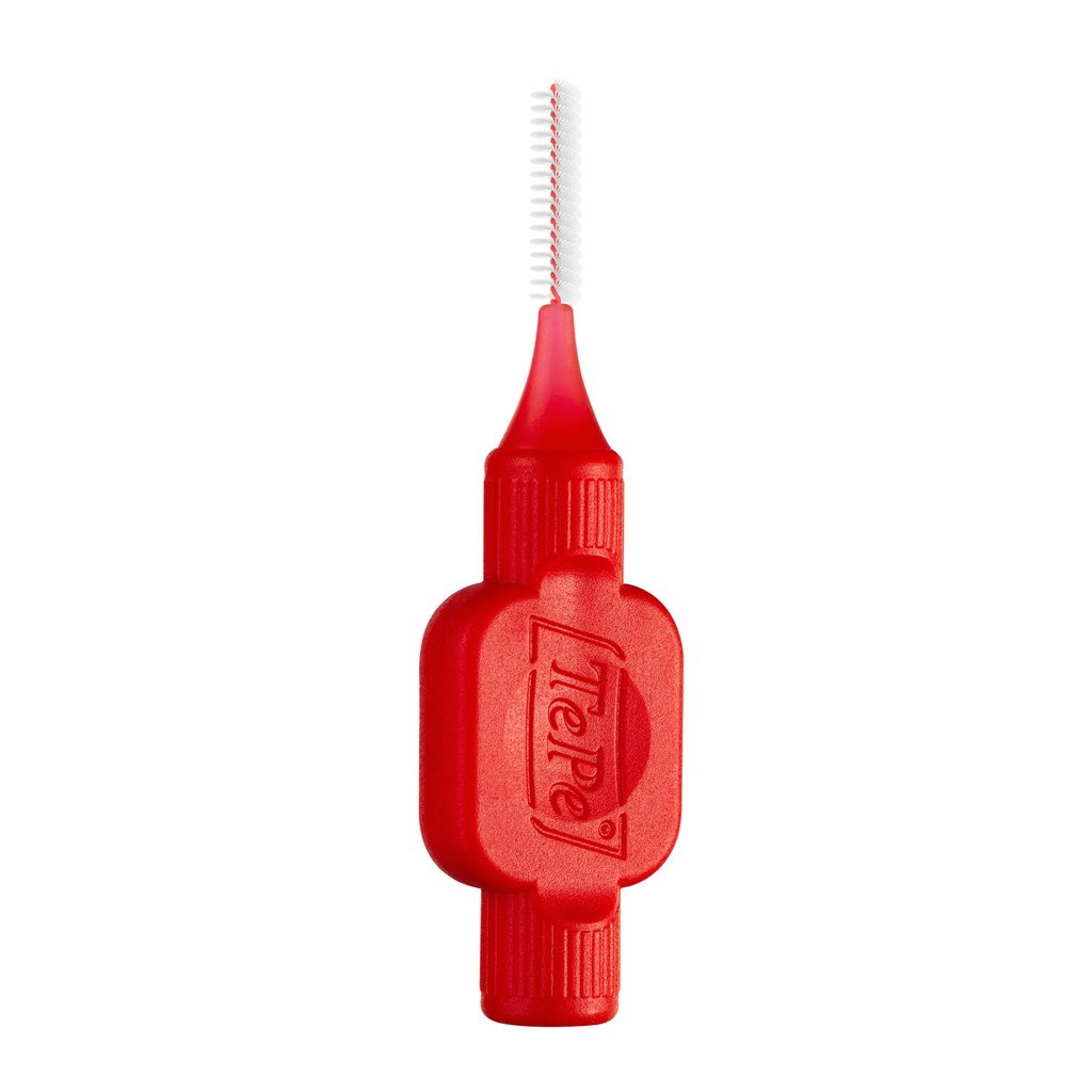 TePe Interdental Brushes Original XX-Fine Red 0.5mm Pack Of 8