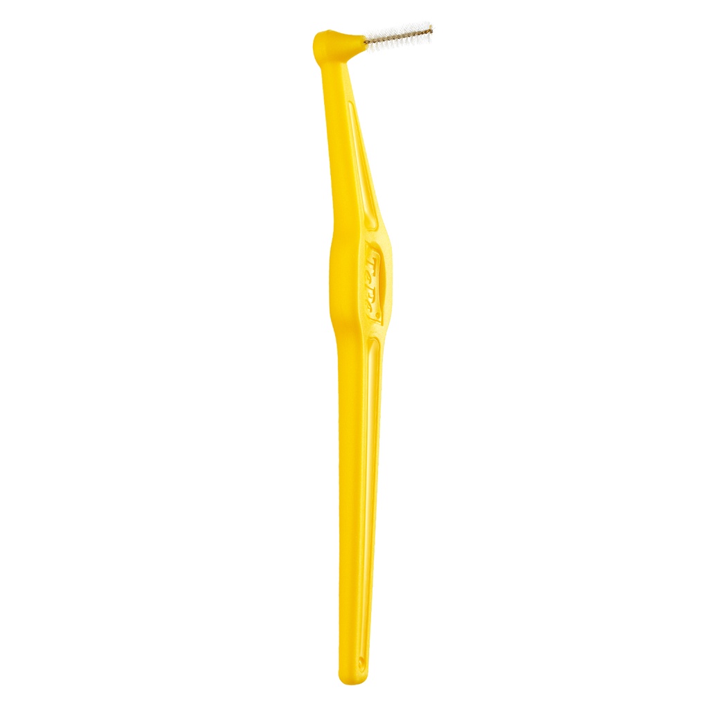 TePe Interdental Brush Angle Fine Yellow 0.7mm Pack Of 6