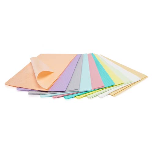 Ongard Dimples Bibs 46x33cm White Carton Of 500