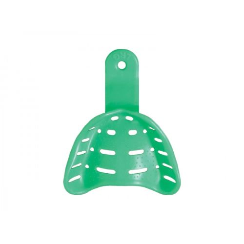 Unident Edentulous Impression Tray Green Large Upper Pack Of 12