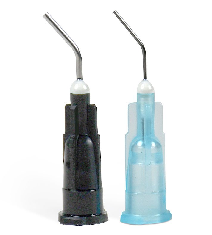 PreBent Needle Tips Luer Lock Black 20g Pack Of 100