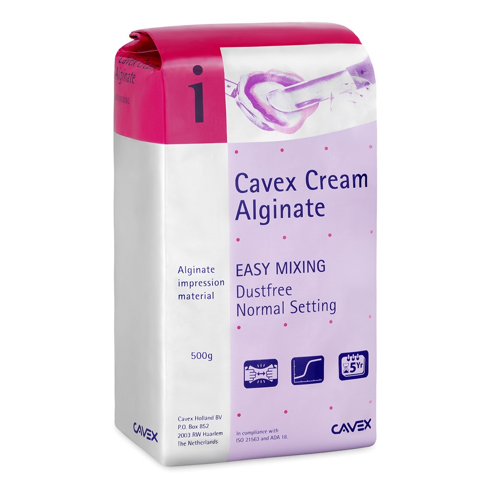 Cavex Cream Alginate Regular Set 500g