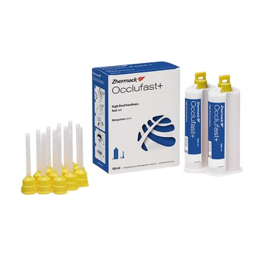 Zhermack Occlufast + Colour Bite Registration Material 2 x 50ml