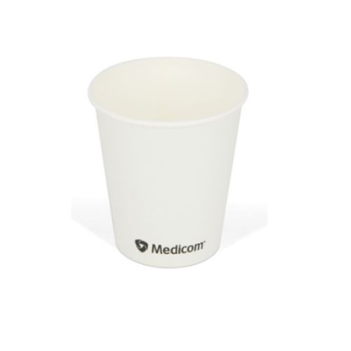 Medicom White Paper Cups 7oz Carton Of 1000