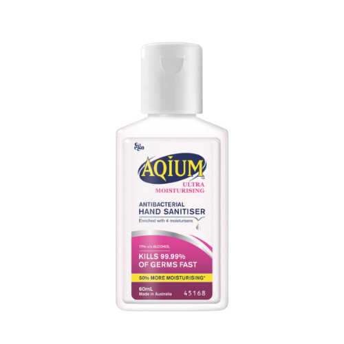 Aqium Ultra Antibacterial Hand Sanitiser 60ml