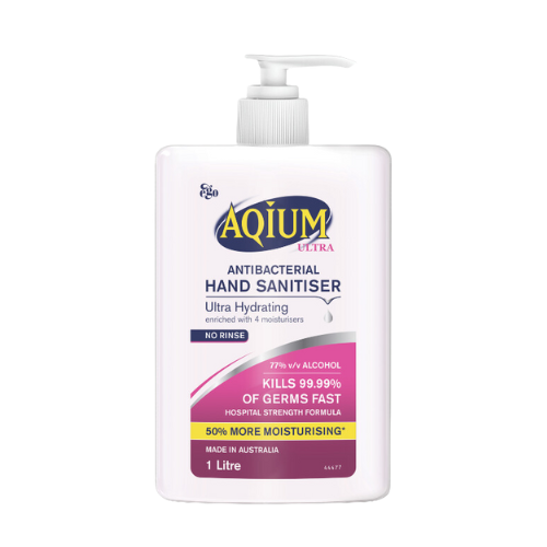 Aqium Ultra Antibacterial Hand Sanitiser 1 Litre