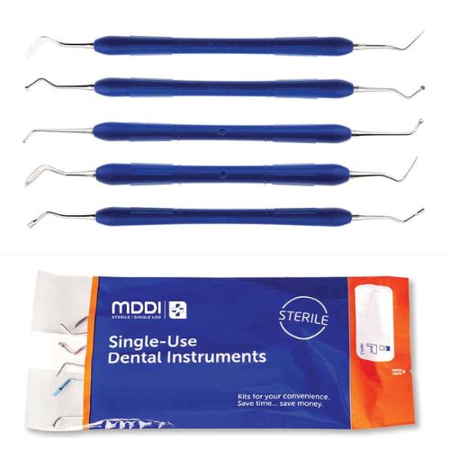 MDDI 5 Piece Amalgam Restorative Kit Box Of 60