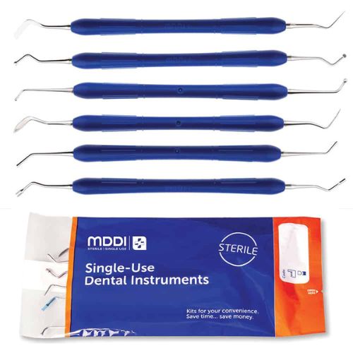 MDDI 6 Piece Comprehensive Restorative Kit Box Of 50