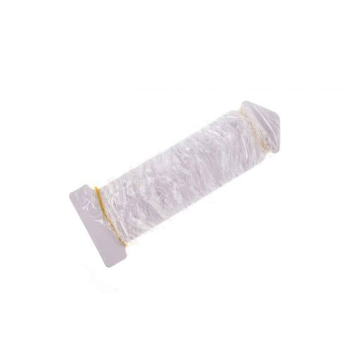 MDDI Drill Sleeve Elasticised Clear On Card 120cm Box Of 50