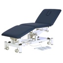 Pacific Medical 3 Section Electric Hi Lo Medical Couch 3 Motors Navy Blue