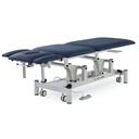 Pacific Medical 5 Section Electric Hi Lo Treatment Couch No Postural Drainage Navy Blue