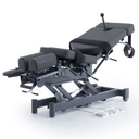 Pacific Medical Stealth Flexion Distraction Chiropractic Table With 4 Drop Sections Black