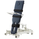 Pacific Medical Electic Hi Lo Tilt Table Navy Blue